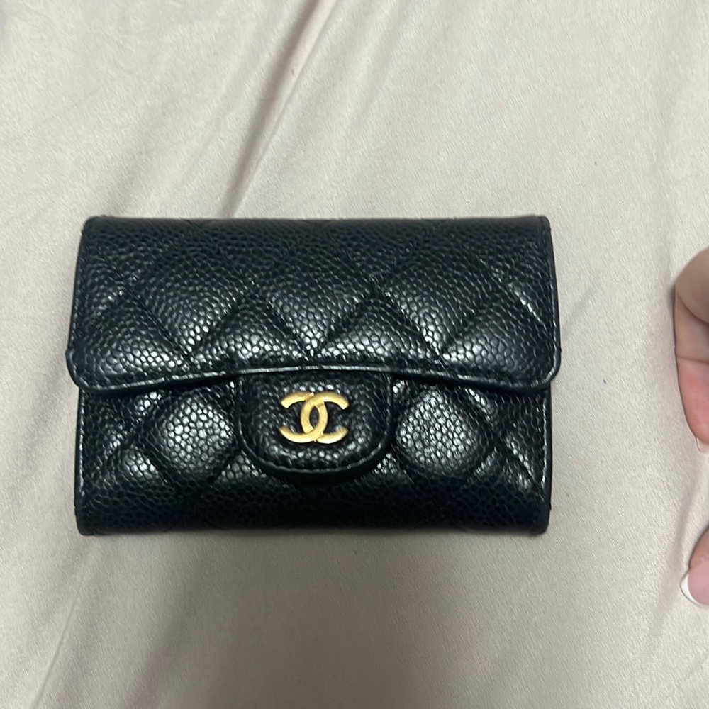 Chanel card holder